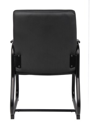 Boss Office Products Padded Guest Chair, Black (B709)