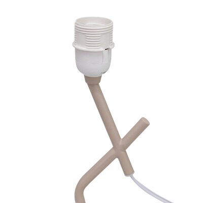 Simple Designs Abstract 17.13" LED Table Lamp, Light Beige (LT1172-LBG)