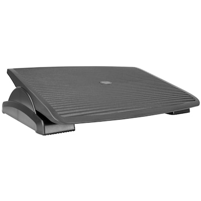 Mount-It! Tilt Adjustable Footrest, Black (MI-7804)