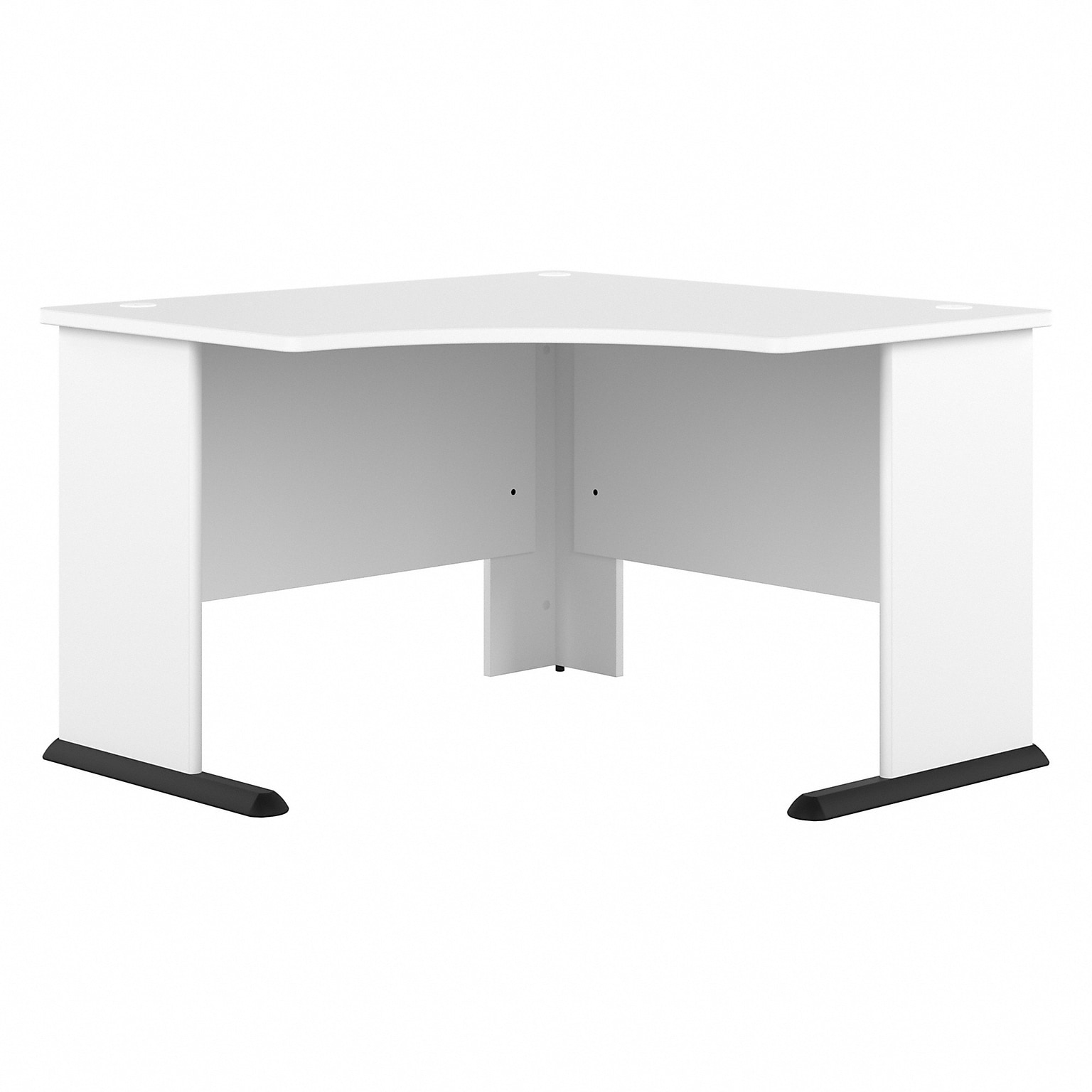 Bush Business Furniture Studio A 48W Corner Computer Desk, White (SDD148WH)