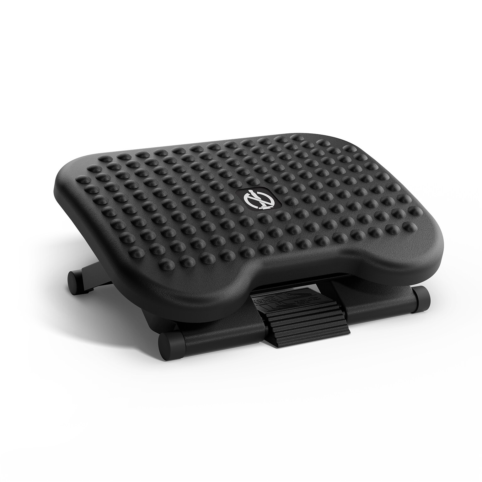 Staples Ergonomic Tilt Adjustable Footrest, Black (ST63336)