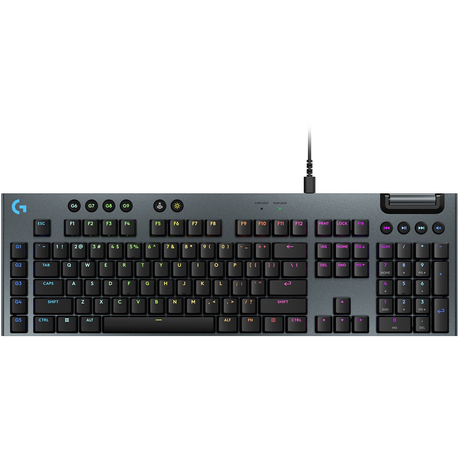Logitech G G915 X Linear Gaming Mechanical Keyboard, Black (920-012950)