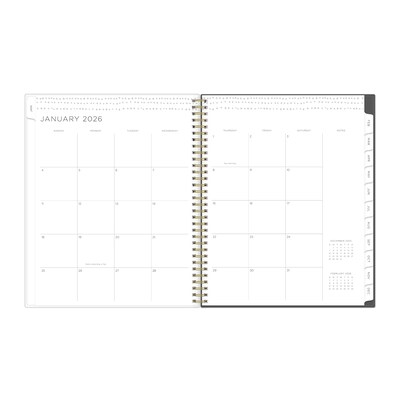 2026 Blue Sky Midnight Garden PP 8.5" x 11" Weekly & Monthly Personal Planner (140944-26)