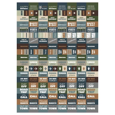2027 TF Publishing Foggy Forest 6.5" x 8"  Weekly & Monthly Standard Planner, Paperboard Cover, Multicolored (27-9700)