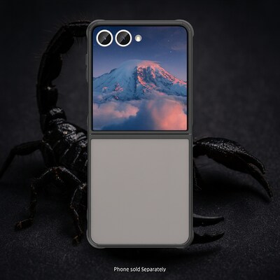 SaharaCase Venture Series Slim Case for Galaxy Z Flip7, Scorpion Black (CP00856)