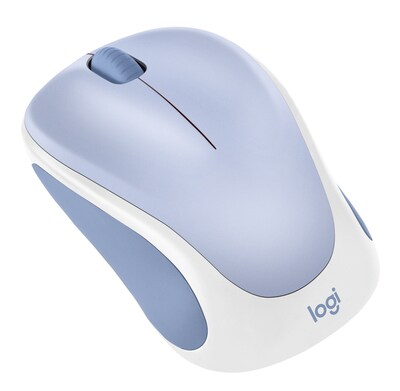 Logitech Design Limited Edition Wireless Ambidextrous Optical USB Mouse, Light Lilac (910-007795)