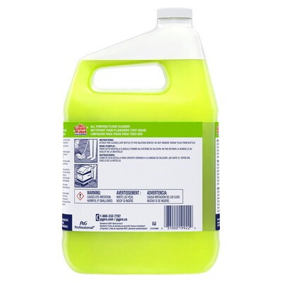 Mr. Clean Professional Floor Cleaner, 3/Carton (39949)