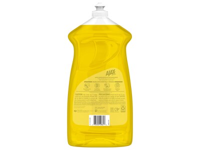 Ajax Ultra Super Degreaser Dish Soap, Lemon, 52 fl. oz., 6/Carton (149861CT)