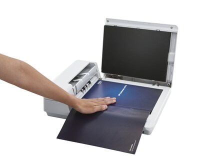 RICOH SP-1425 PA03753-B005 Duplex Flatbed Document Scanner, White