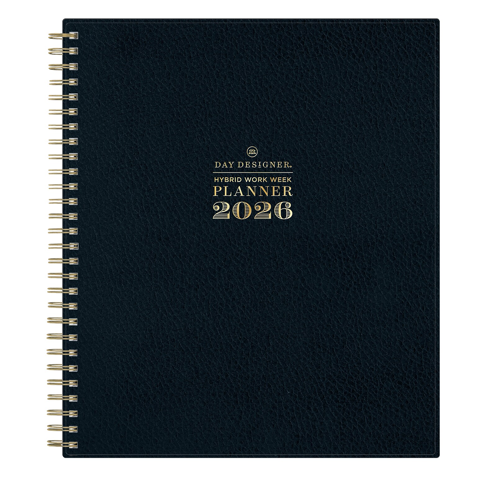 2026 Blue Sky 10 x 8  Monthly Personal Organizer, Plastic Cover, Navy (155323)