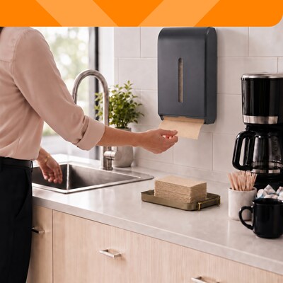 Coastwide Professional™ Recycled Multifold Paper Towels, 1-ply, 250 Sheets/Pack, 16 Packs/Carton (CW25228)