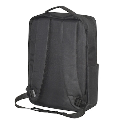 Club Rochelier Laptop Backpack, Large, Black (CRBP0322-BLK)