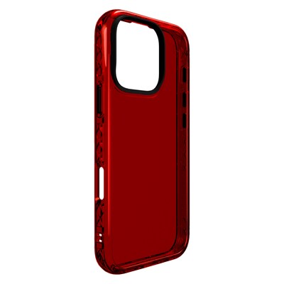 cellhelmet Altitude X Series Phone Case for iPhone 16 Pro, Shock Absorbing, Lava Red (CA-106-LR)