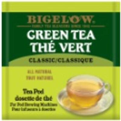 Bigelow Classic Green Tea, Pods, 18/Box (RCB07906)