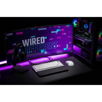 Cooler Master MM Series Wireless Gaming Optical Mouse, White (MM-712-WWOH1)