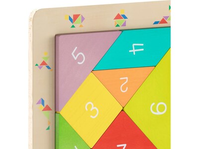 Flash Furniture Bright Beginnings Tangram Shape Learning Board (MK-MK00538-GG)