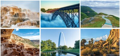 Custom National Parks Wall Calendar Stitched