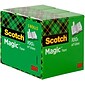 Scotch® Magic™ Invisible Tape Refill, 1" x 72 yds., 3 Rolls (810-72-3PK)