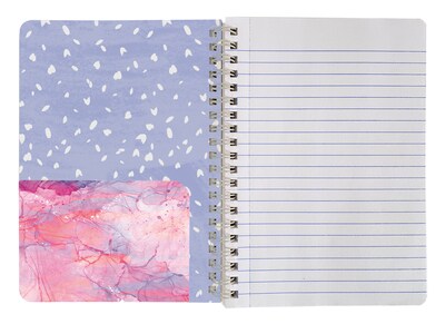 Carolina Pad Silver Lining 1-Subject Pocket Notebook, 5 x 7, College Ruled, 80 Sheets (35000)