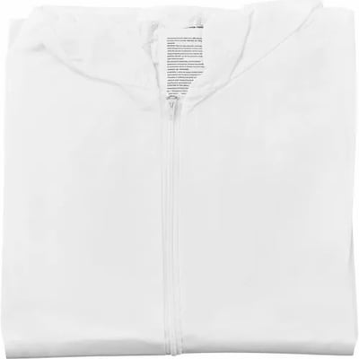 Global Industrial Disposable Microporous Coverall Elastic Hood White 2XL 25/Case (708190XXL)
