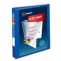 Avery Heavy Duty 1 3-Ring View Binders, One Touch EZD Ring, Pacific Blue (79772)