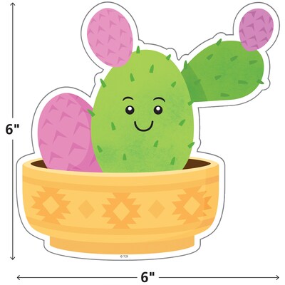Teacher Created Resources Happy Cactus Crew Accents, 30/Pack, 3 Packs/Bundle (TCR6955-3)