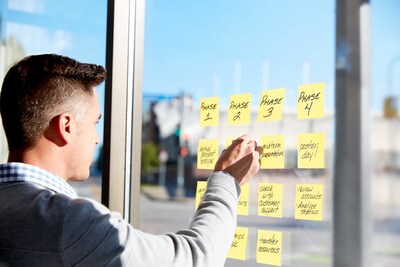 Post-it Super Sticky Notes, 3" x 3", Canary Yellow, 90 Sheets/Pad, 24 Pads/Pack (654-24SSCP)