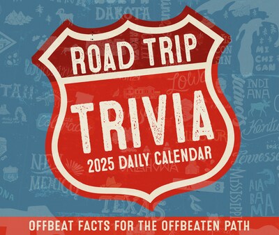 2025 Willow Creek Road Trip Trivia 6.2" x 5.4" Day-to-Day Calendar (46760)