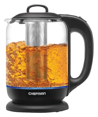 Chefman Electric Kettle with Tea Infuser