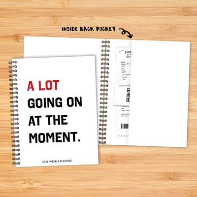 2026 Willow Creek A Lot Going On 6.5" x 8.5"  Weekly & Monthly Planner, Paperboard Cover (57513)