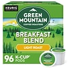 Green Mountain Breakfast Blend Coffee Keurig® K-Cup® Pods, Light Roast, 96/Carton (6520)