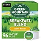 Green Mountain Breakfast Blend Coffee Keurig® K-Cup® Pods, Light Roast, 96/Carton (6520)