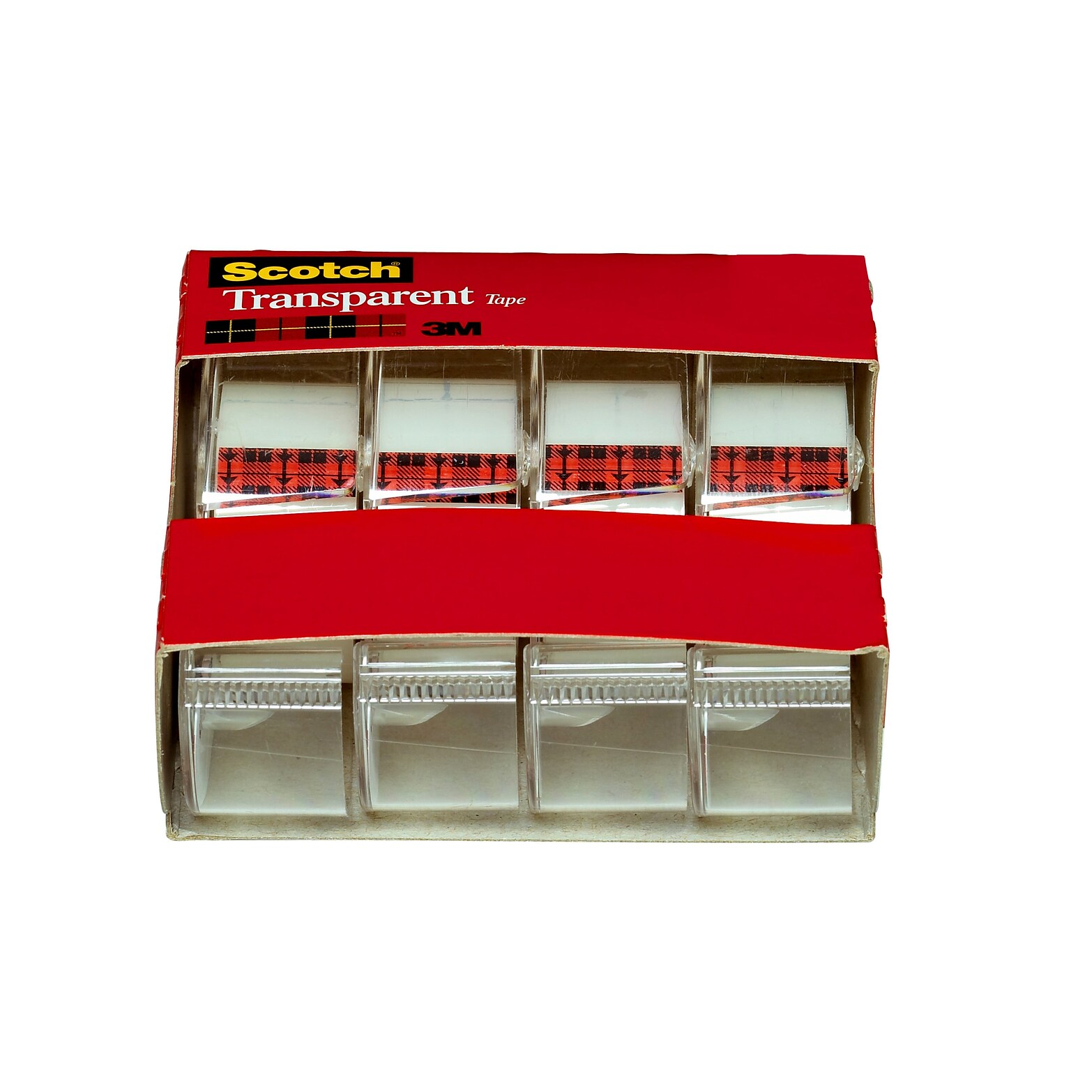 Scotch® Transparent Tape, 3/4 x 23.6 yds., 4 Rolls (4814)