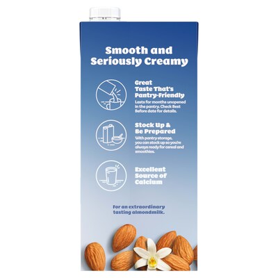 Silk Unsweetened Vanilla Almond Milk, 32oz. (443869)