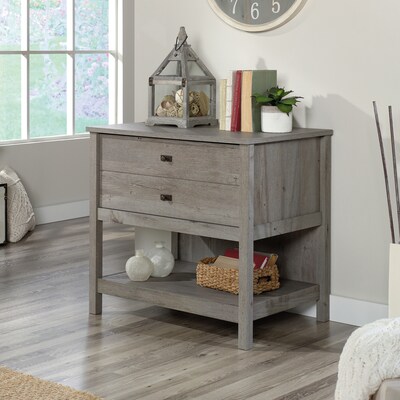 Sauder Cottage Road Lateral File Cabinet, Letter/Legal Size, 30H x 32W x 22D, Mystic Oak (427298)