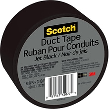 Scotch Duct Tape, 1.88 x 20 yds., Black (920-BLK-C)