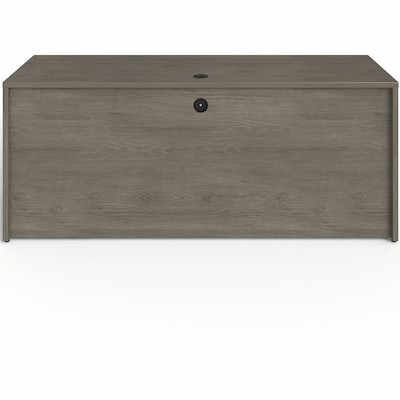 Lorell Prominence 2.0 Right-Pedestal Credenza (LLRPC2472RGE)
