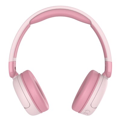 Cubitt Jr. Wireless Active Noise Canceling Over-Ear Headphones, Bluetooth, Dreamy Pink (CTANCJR-5)