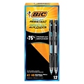 BIC Break-Resistant Mechanical Pencils, 0.7mm, #2 Medium Lead, 12/Pack (MV7PR11-BLK)