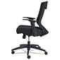 Alera® EB-K Series Height Adjustable Arm Ergonomic Mesh Computer and Desk Chair, Black (ALEEBK4217)