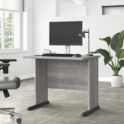 Bush Business Furniture Studio A 36W Small Computer Desk, Platinum Gray (SDD136PG)