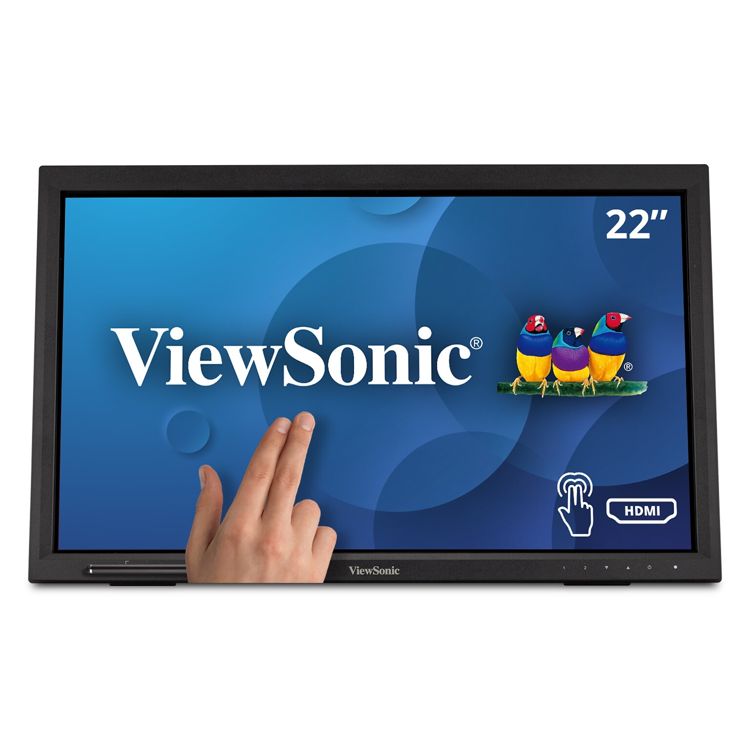 ViewSonic 22 75 Hz LED Monitor, Black (TD2223)