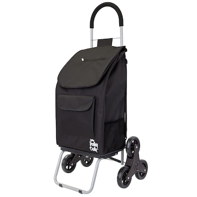 Dbest Stair Climber Trolley Dolly with Backpack Strap, Black (01-944)