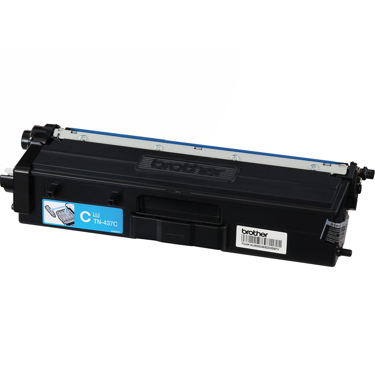 Brother 437 Cyan Ultra High Yield Toner Cartridge, Prints Up to 8,000 Pages (TN437C)