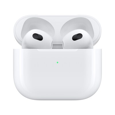 Apple AirPods (3rd Generation) Bluetooth Earbuds with Lightning Charging Case, White (MPNY3AM/A)