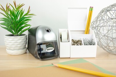 Bostitch QuietSharp Executive Electric Pencil Sharpener, Black (EPS8HD-BLK)