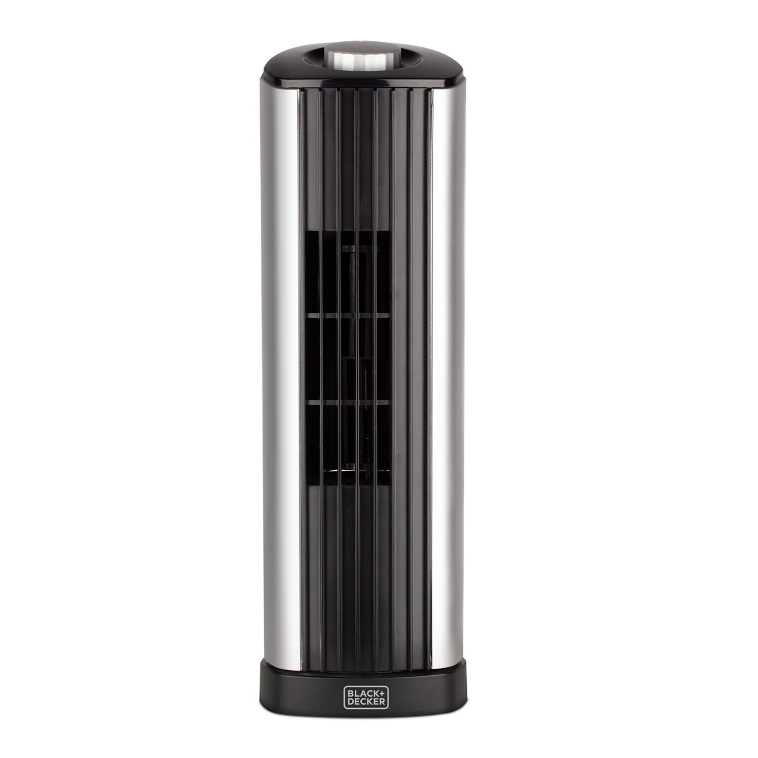 Black & Decker 14 Oscillating Tower Fan, 3-Speed, Black (BFT114)