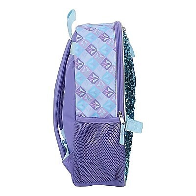 Bioworld Kids 5-Piece Disney Frozen Backpack Set, Large, Purple (B1G6M0TFRZSB00)