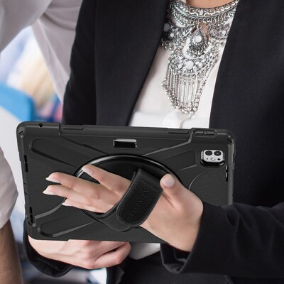 SaharaCase Raider-X Series Heavy Duty Case for iPad Pro 13" (M4 2024/M5 2025), Scorpion Black (TB00386)