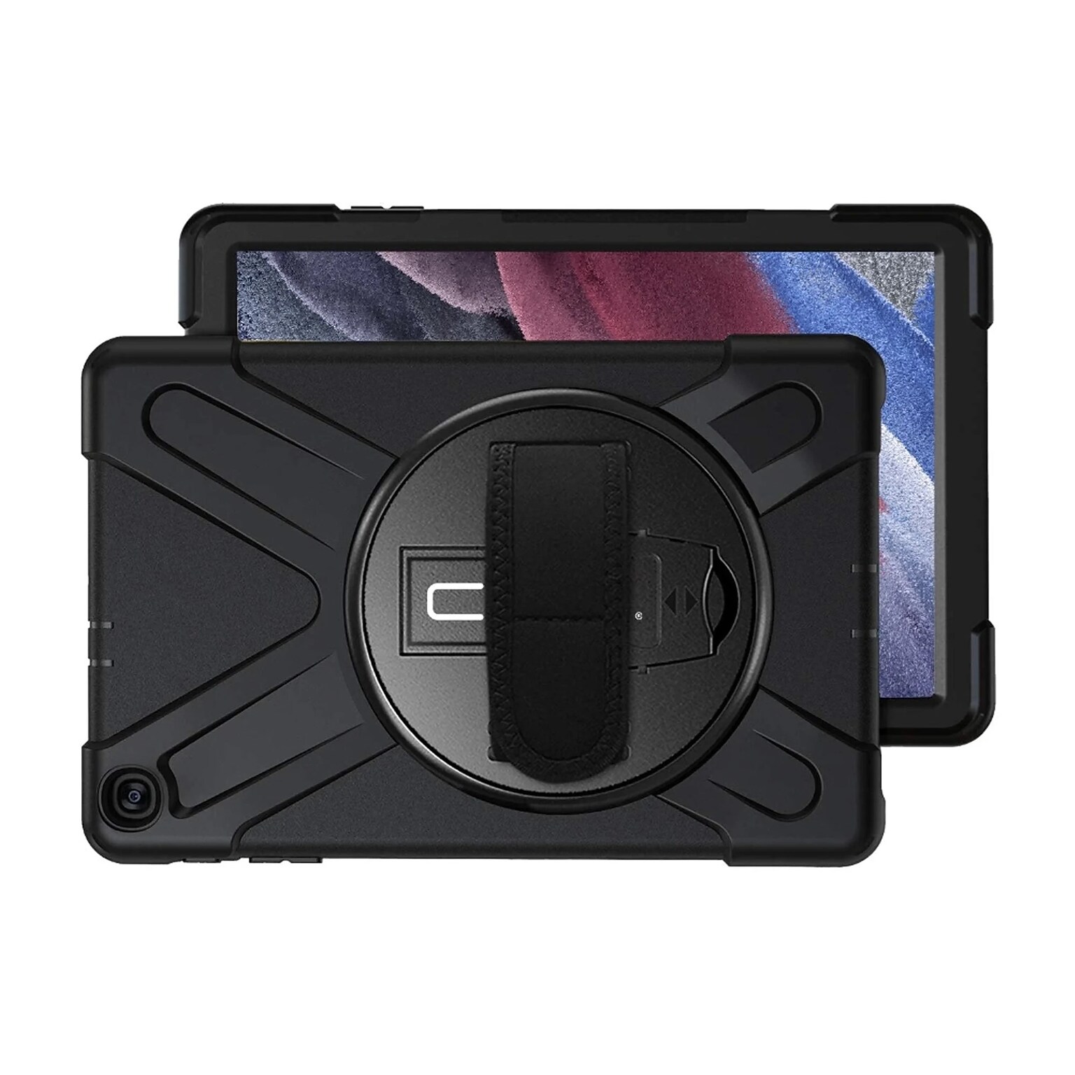 CODi Rugged Case for Samsung Tab A7 Lite 8.7 with Integrated Screen Protector, Black (SM-T220/T225)